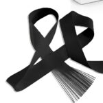 42/40 Нить латексная белая/черная, тальк