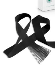 42/40 Нить латексная белая/черная, тальк